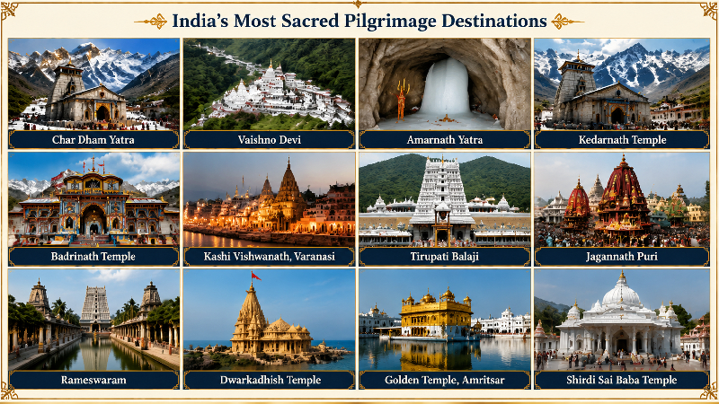 Plan Your Spiritual Journey with India's Best Pilgrimage Tours
