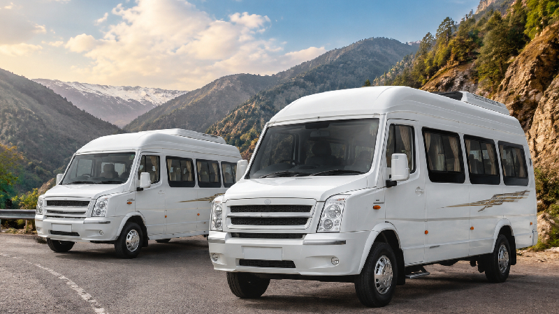 Bobby Taxi Service | Premium 12 & 17 Seater Tempo Traveller Hire